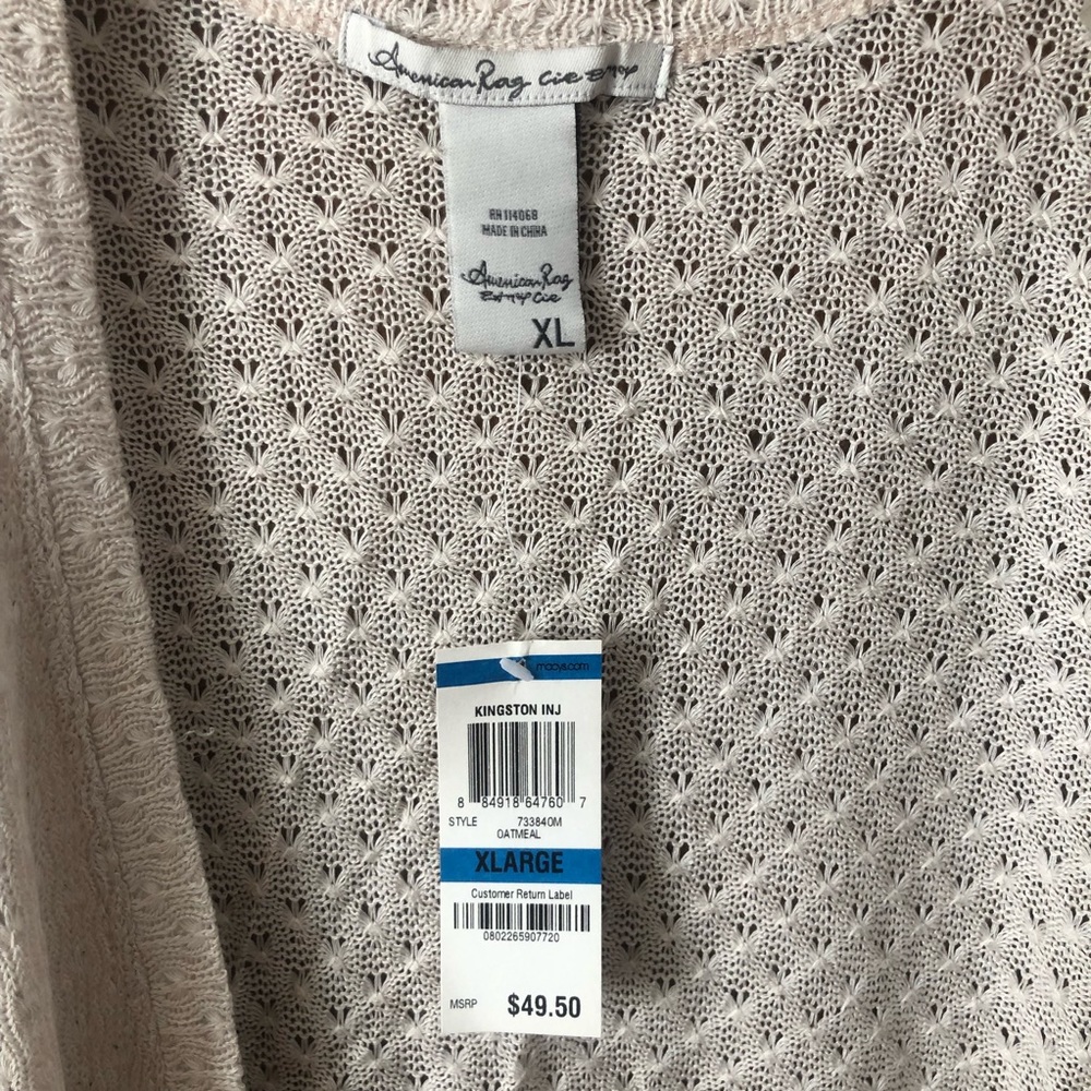 American Rag Lace Cardigan - Picture 2 of 4
